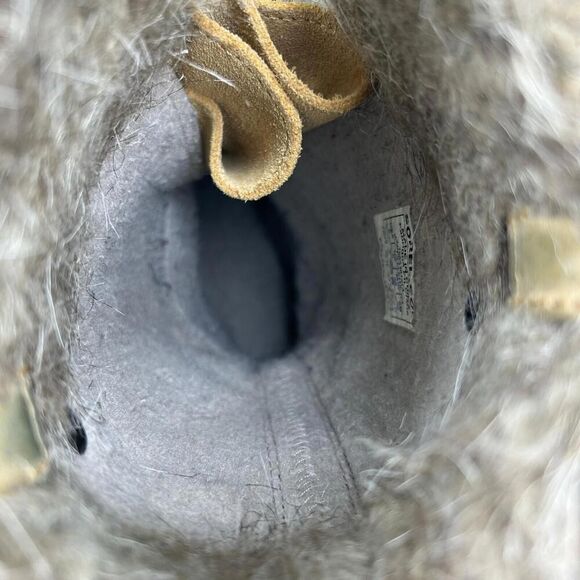 Sorel Joan of Arctic Tan Faux Fur Trim Boot US 8 Women Lace Up Winter Waterproof - Picture 11 of 12